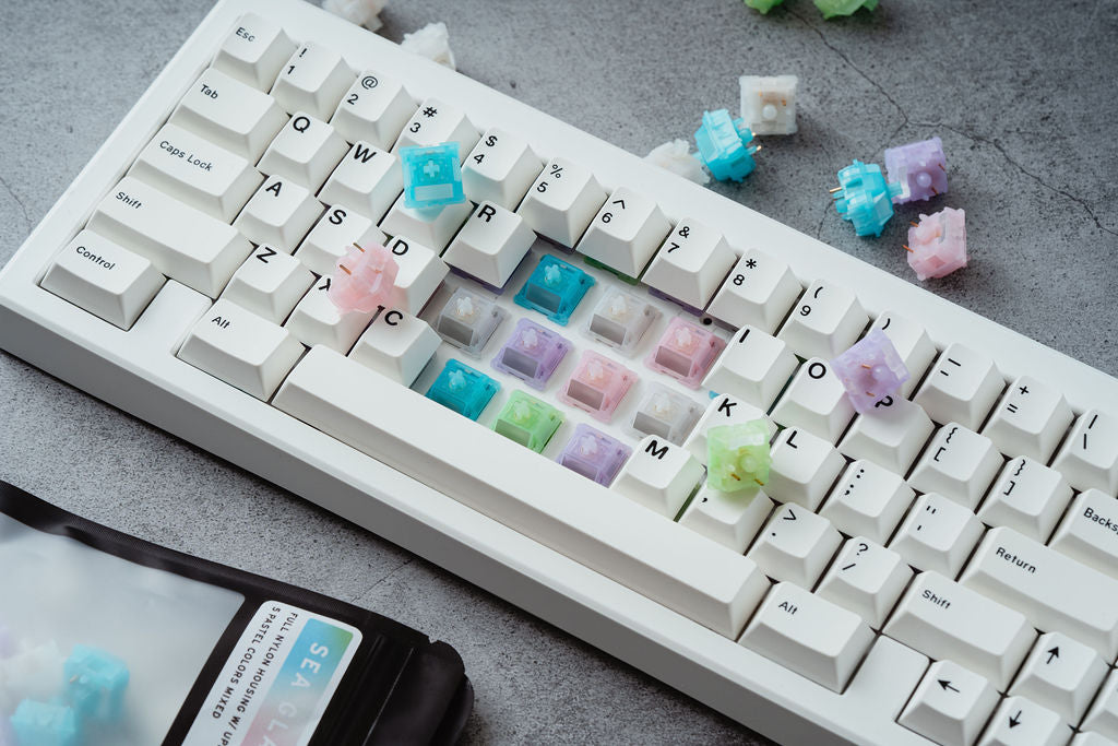 Sea Glass Linear Switches