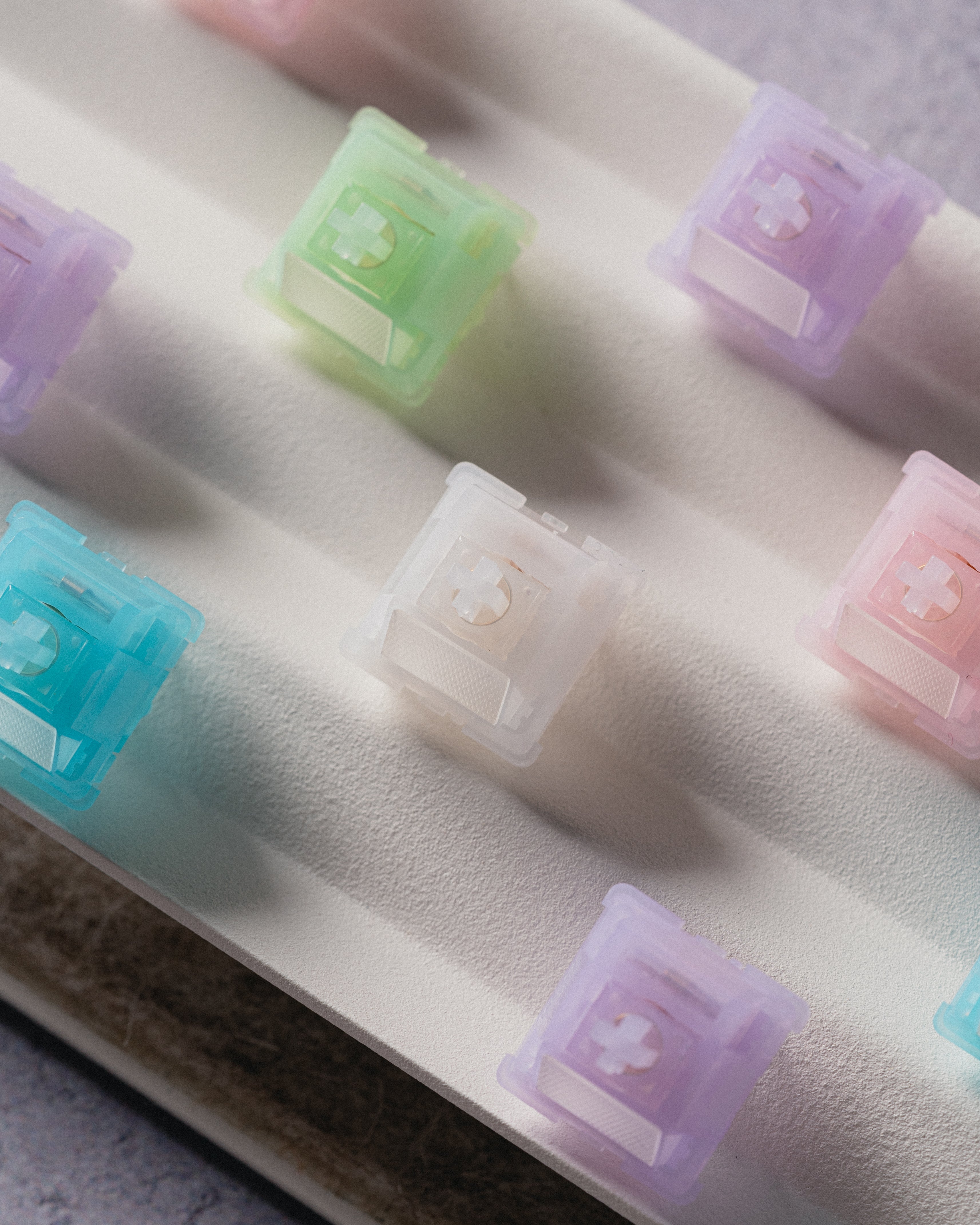 Sea Glass Linear Switches