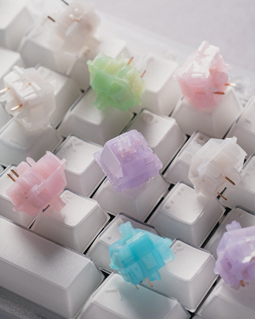 Sea Glass Linear Switches