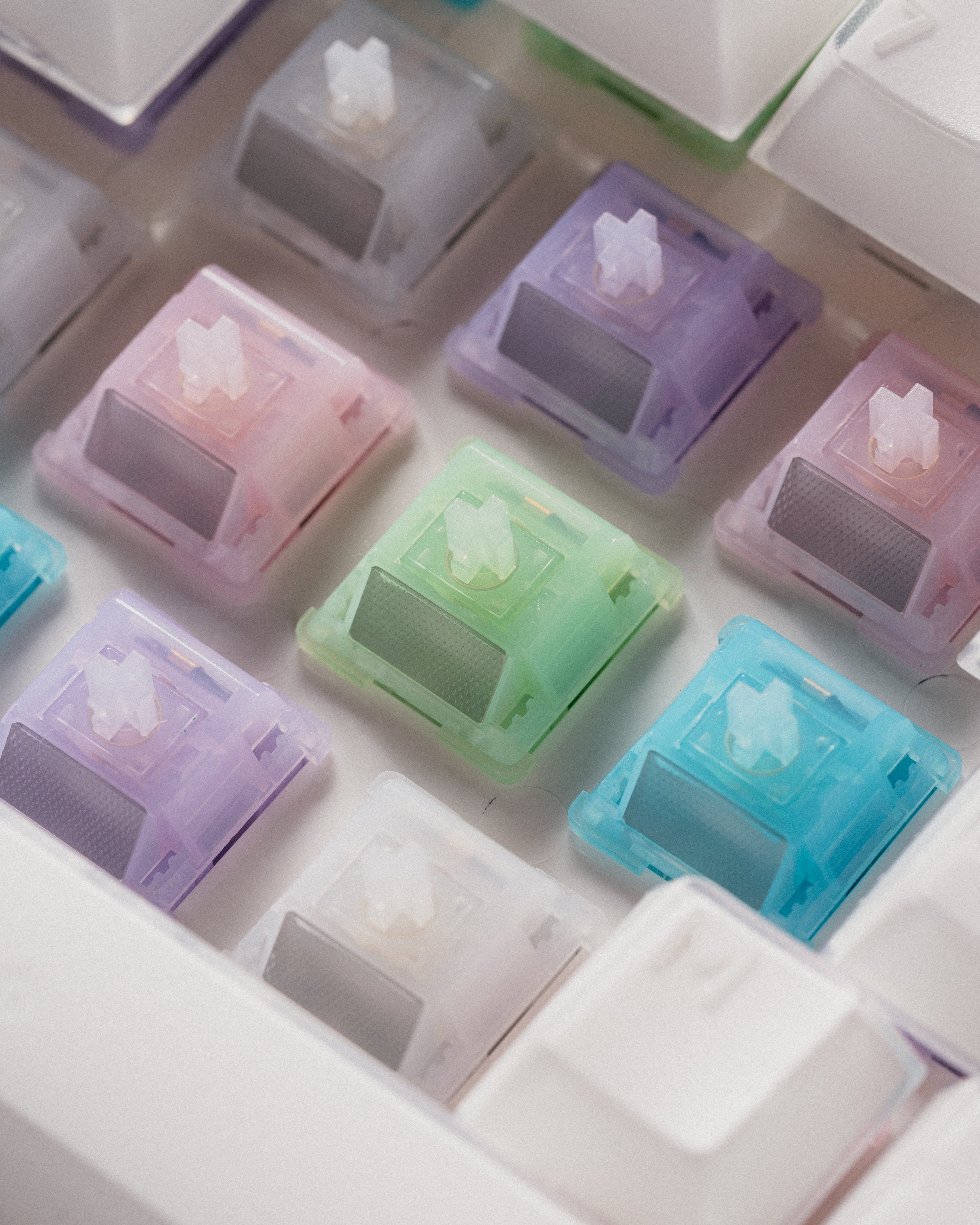 Sea Glass Linear Switches