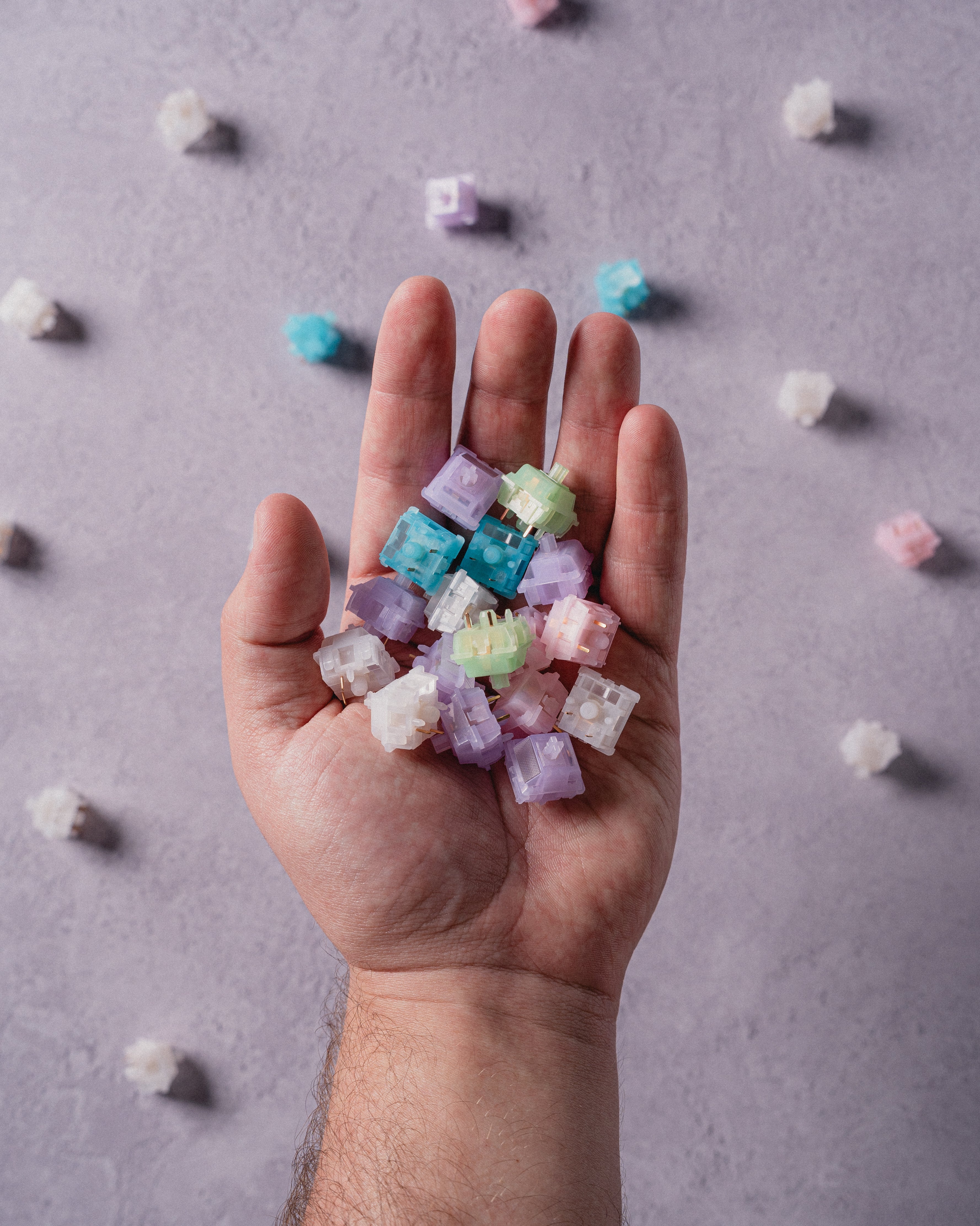 Sea Glass Linear Switches