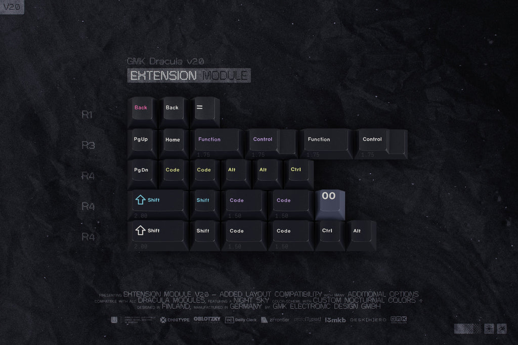 GMK Dracula V2.0 (CYL)