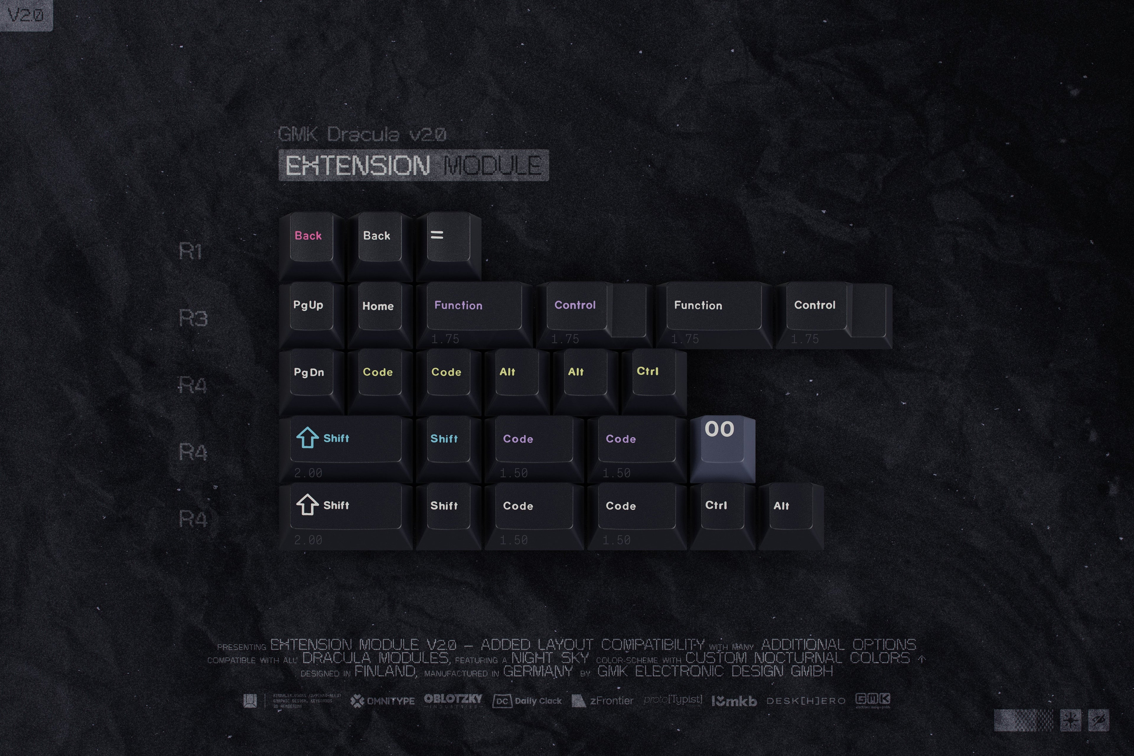 GMK Dracula V2.0 (CYL)