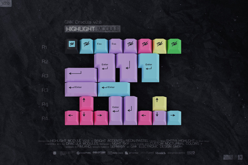 GMK Dracula V2.0 (CYL)