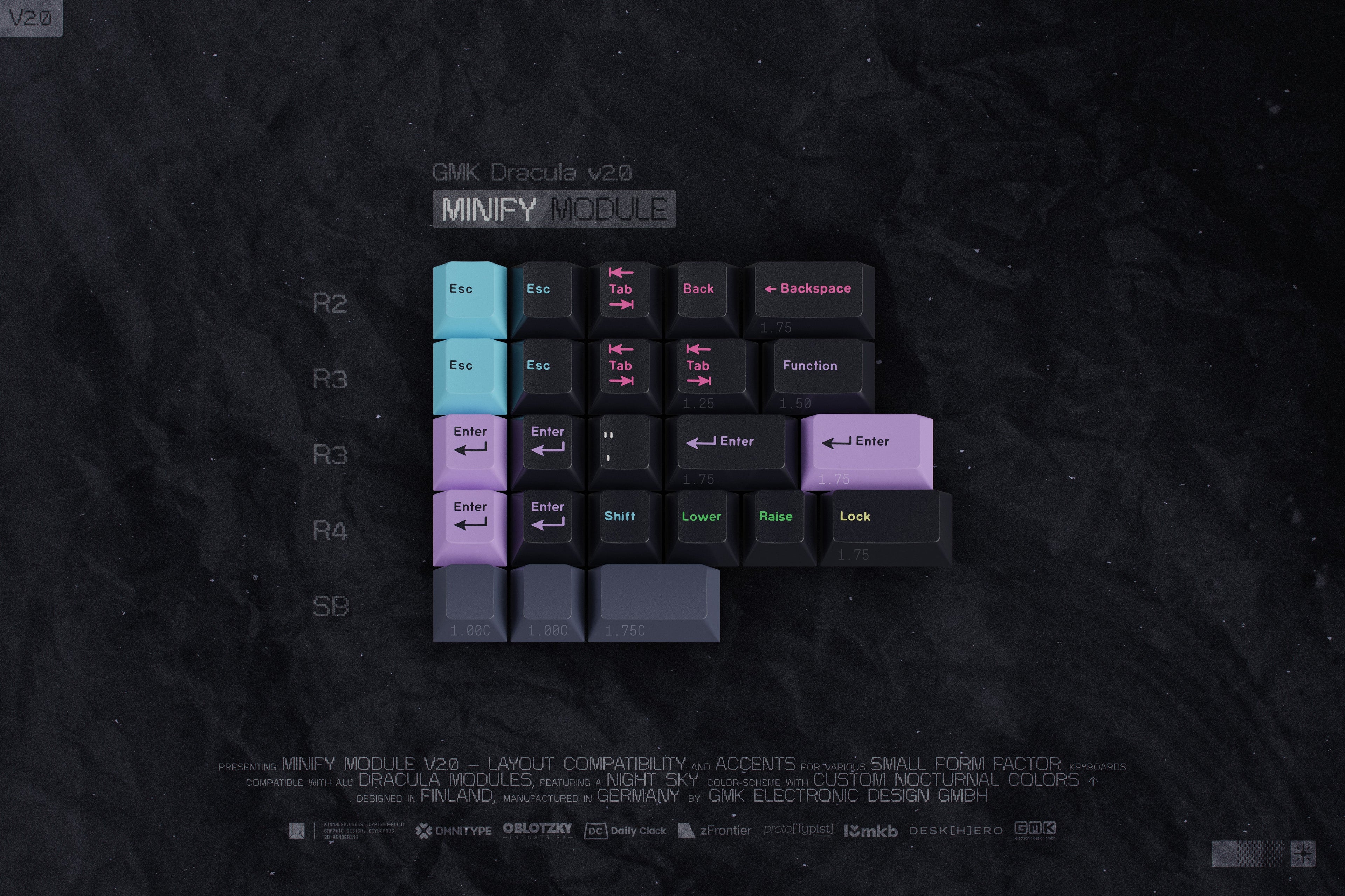 GMK Dracula V2.0 (CYL)