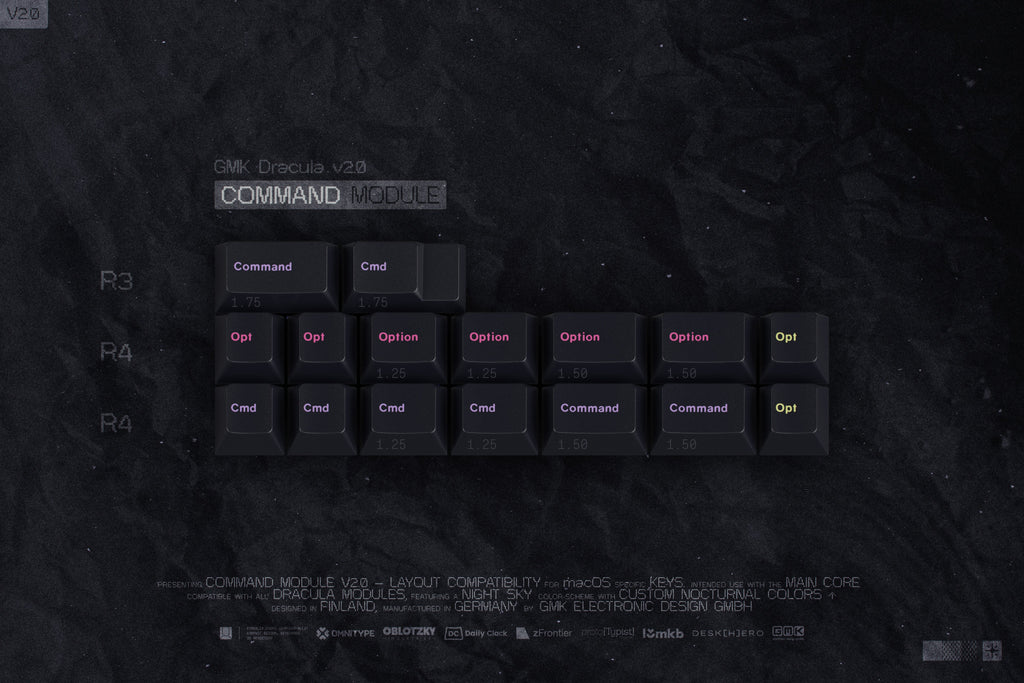 GMK Dracula V2.0 (CYL)