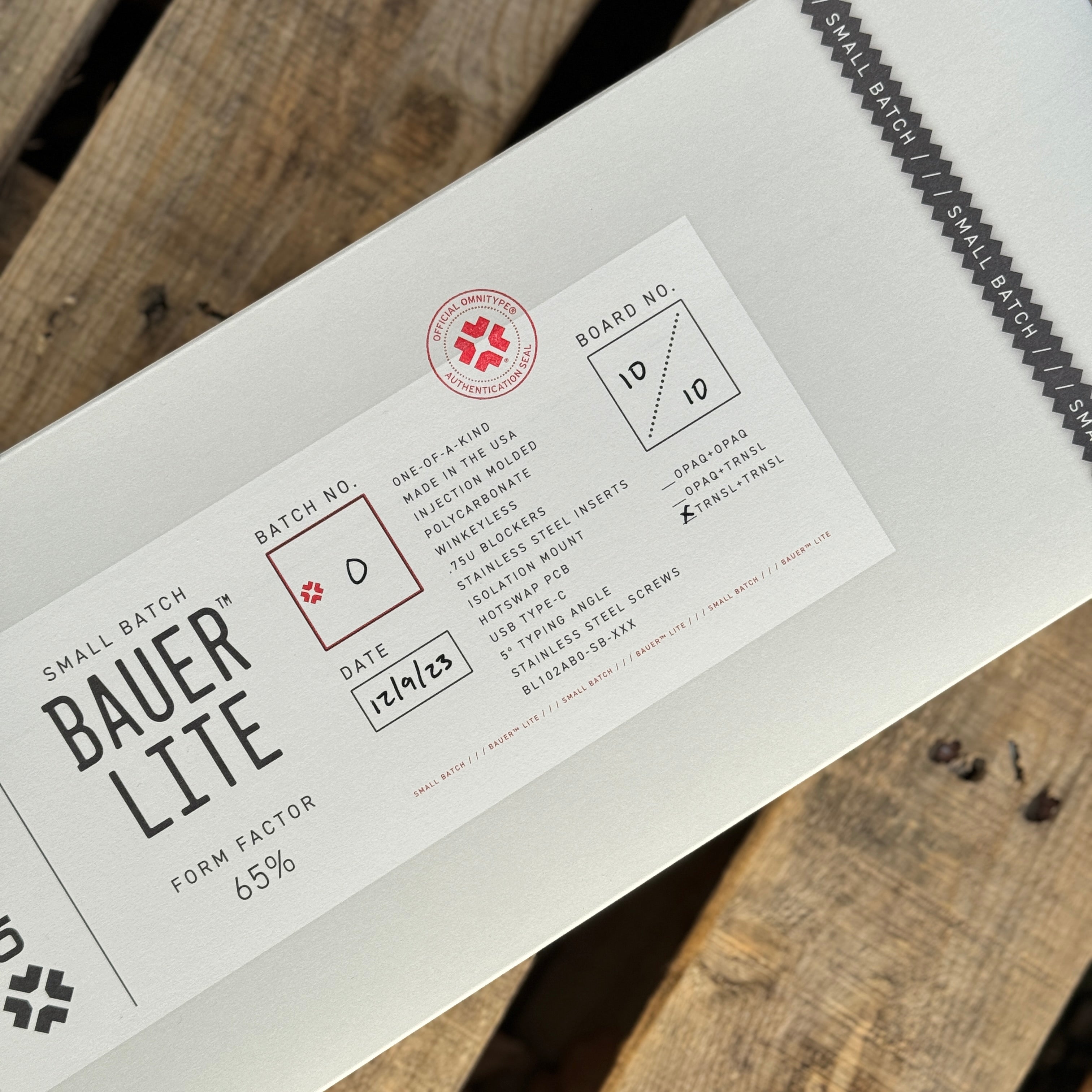 Bauer Lite / Small Batch