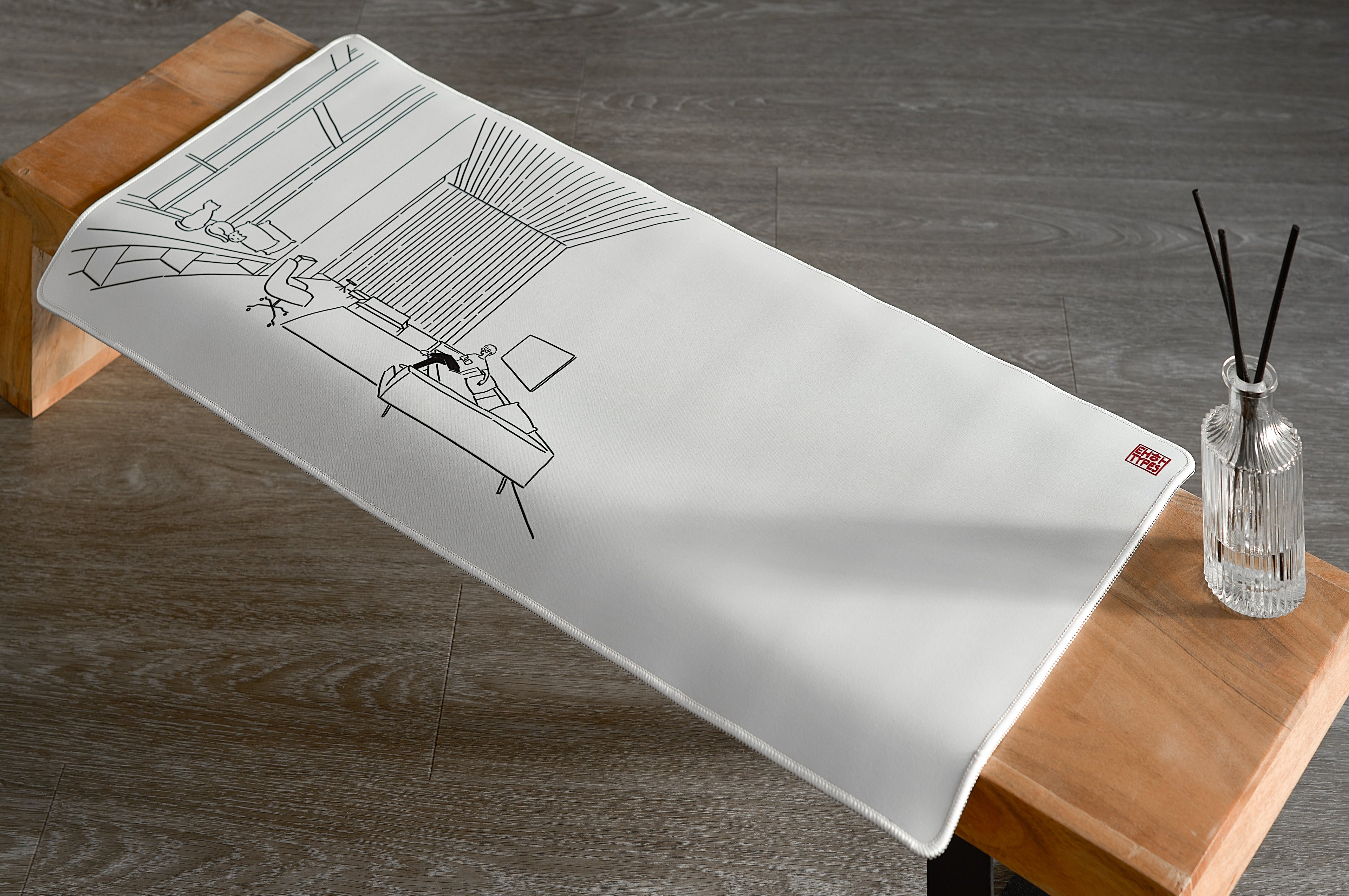 Taeha Types Studio Deskpad