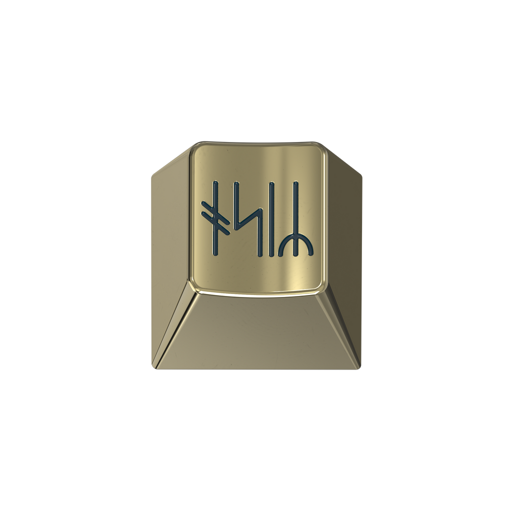 Norse Metal Keycap