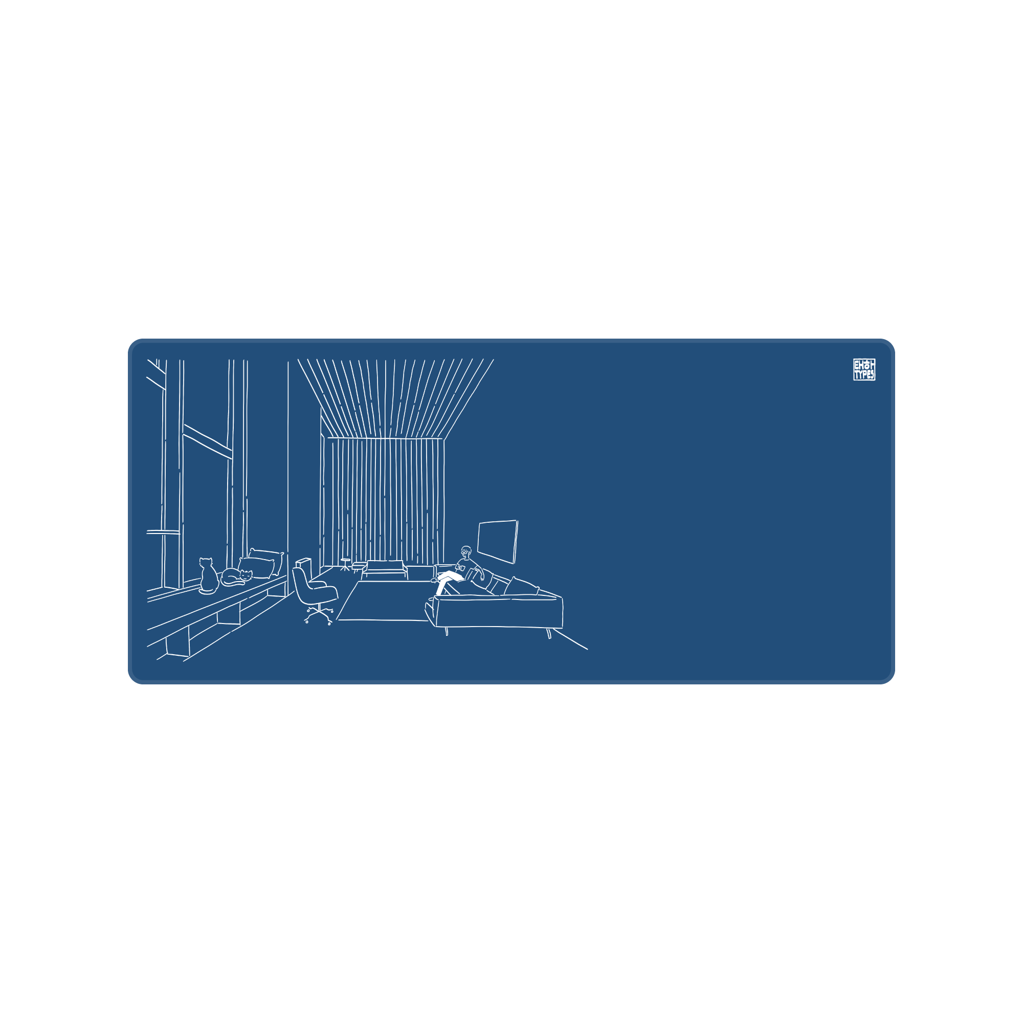 Taeha Types Studio Deskpad